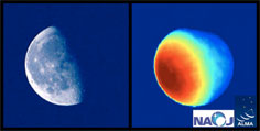 ALMA Image of Moon