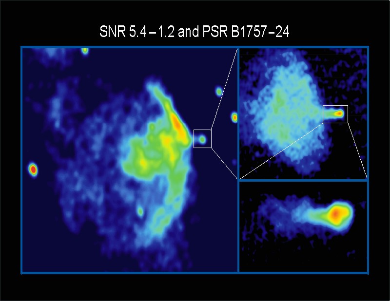 VLA Images of
Pulsar B1757-24