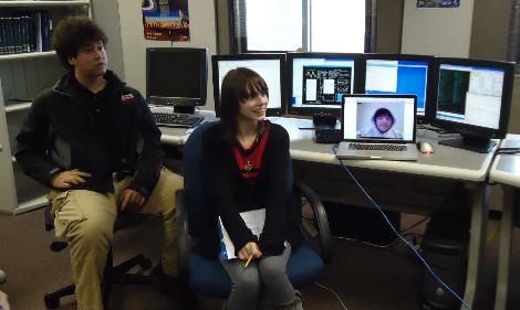 Students in GBT Control Room
