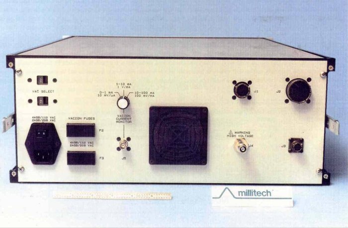 [Back panel of ECCB control unit]