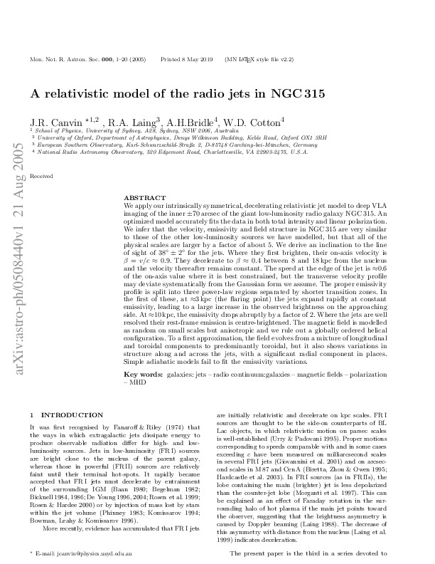 2005-Canvin-Laing-Bridle-Cotton-Relativistic-Model-of-Radio-Jets-in-NGC315.pdf