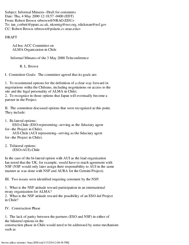 http://jump2.nrao.edu/dbtw-wpd/Textbase/Documents/brown-adhoc-minutes-3may2000.pdf