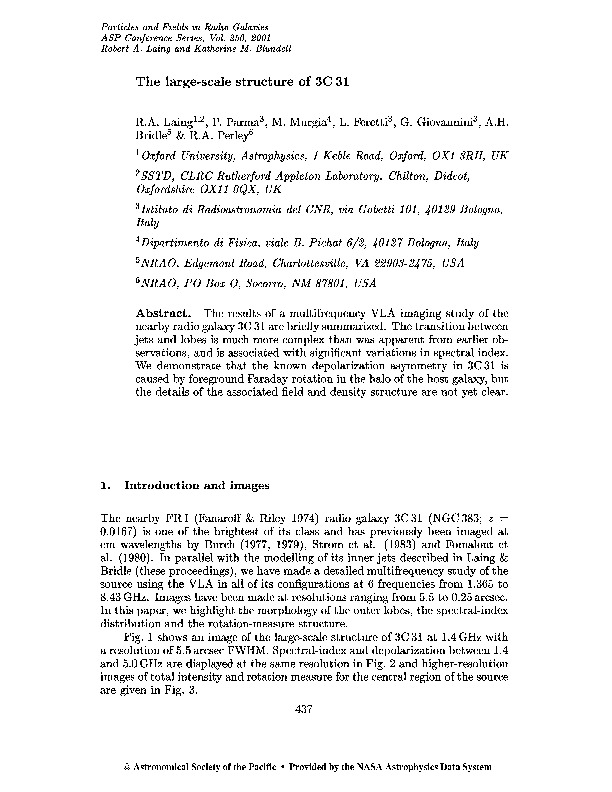 2001-Laing-Parma-Murgia-Feretti-Giovannini-Bridle-Perley-The-large-Scale-Structure-of-3C31-ASPC-250-437-442.pdf