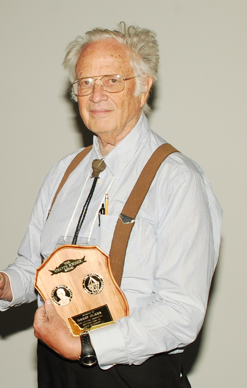 Barry Clark with Reber Medal, 2009