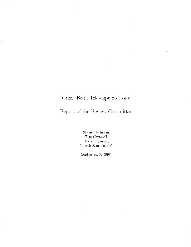 http://jump2.nrao.edu/dbtw-wpd/textbase/Documents/nraogb-gbt-gen-software-review-09091997.pdf