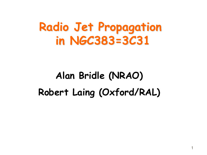 20020319-Bridle-Laing-3C31-model-talk.pdf