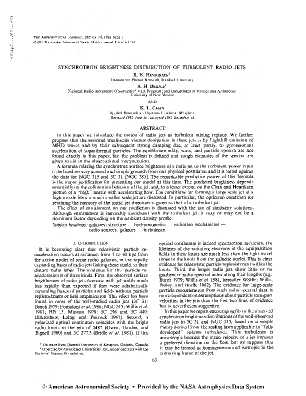 1982-Henriksen-Bridle-Chan-Synchrotron-Brightness-Distribution-Turbulent-Radio-Jets-ApJ-257-63H.pdf