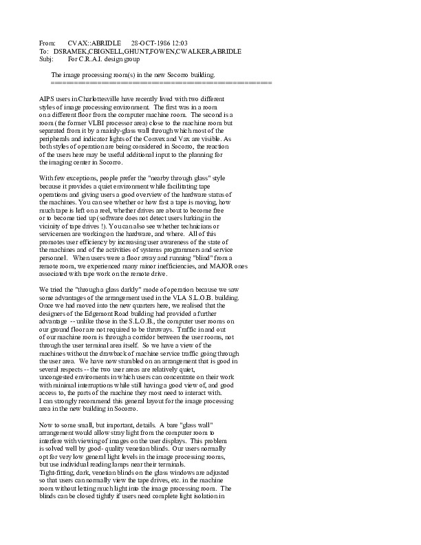19861028-Bridle-memo-re-image-processing-rooms-in-new-Socorro-building.pdf