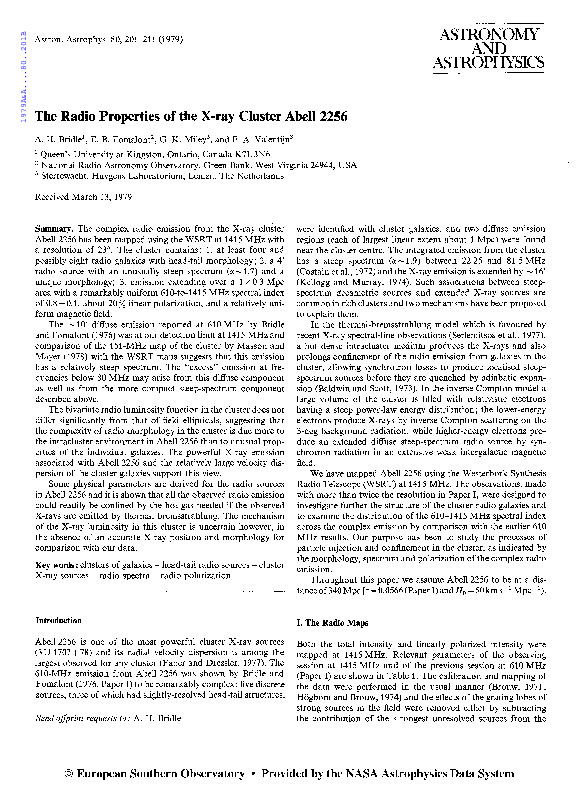 1979-Bridle-Fomalont-Miley-Valentijn-Radio-Properties-of-Xray-Cluster-Abell-2256-AandA-80-201B.pdf