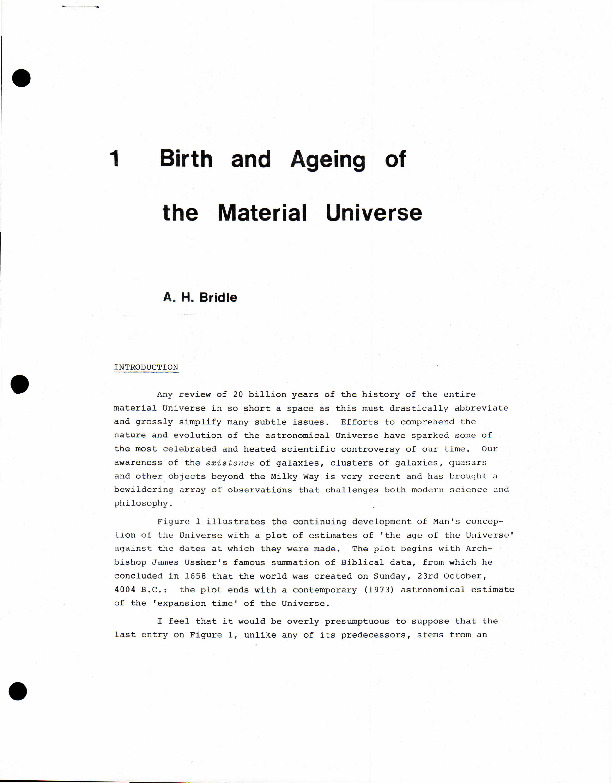 01 Birth and Ageing of the Material Universe - Bridle.pdf