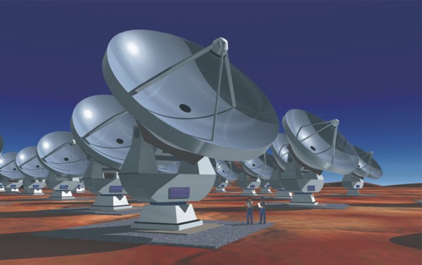 Artist's conception of ALMA.