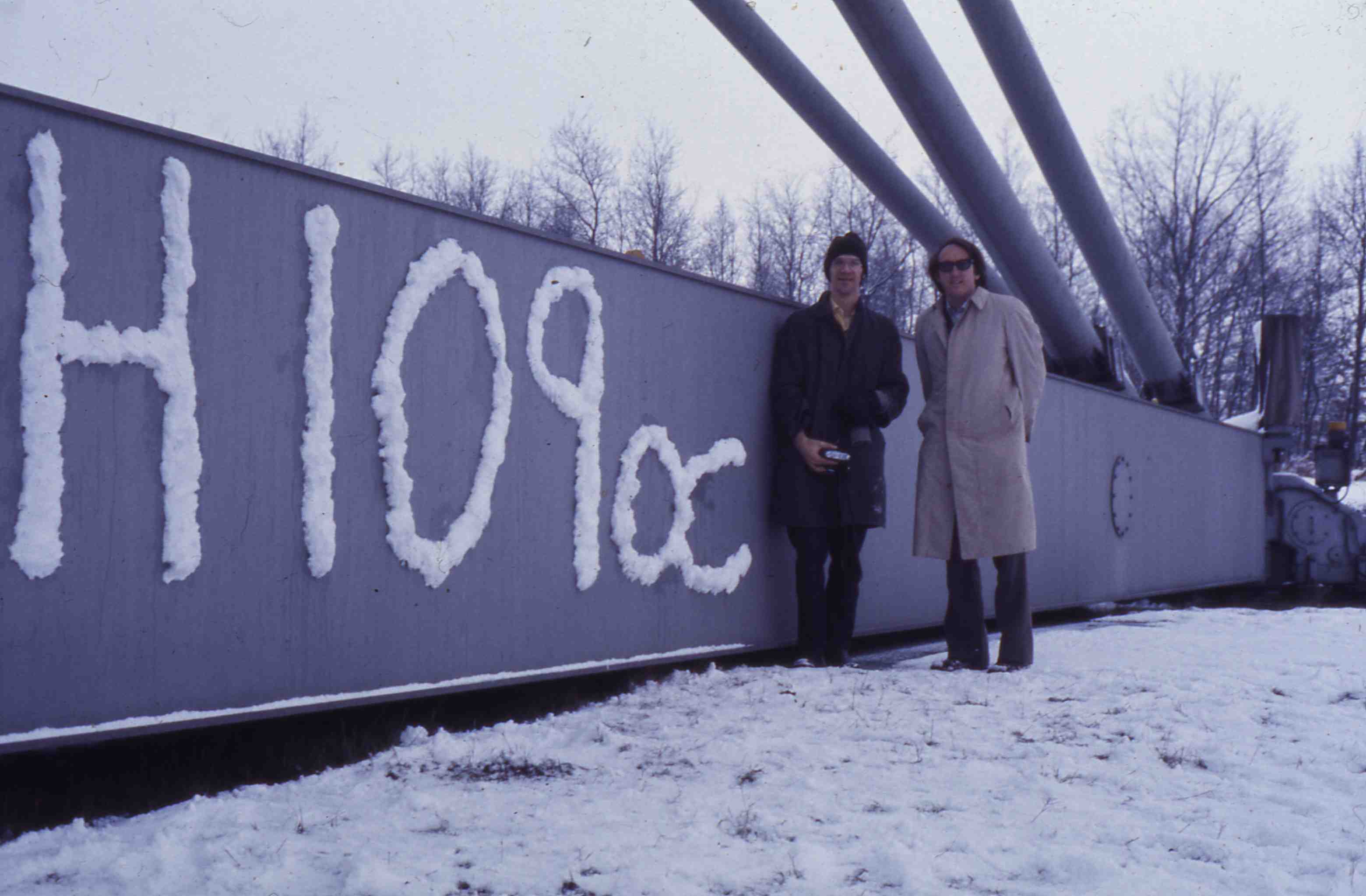 Woody Sullivan and Miller Goss, 1973