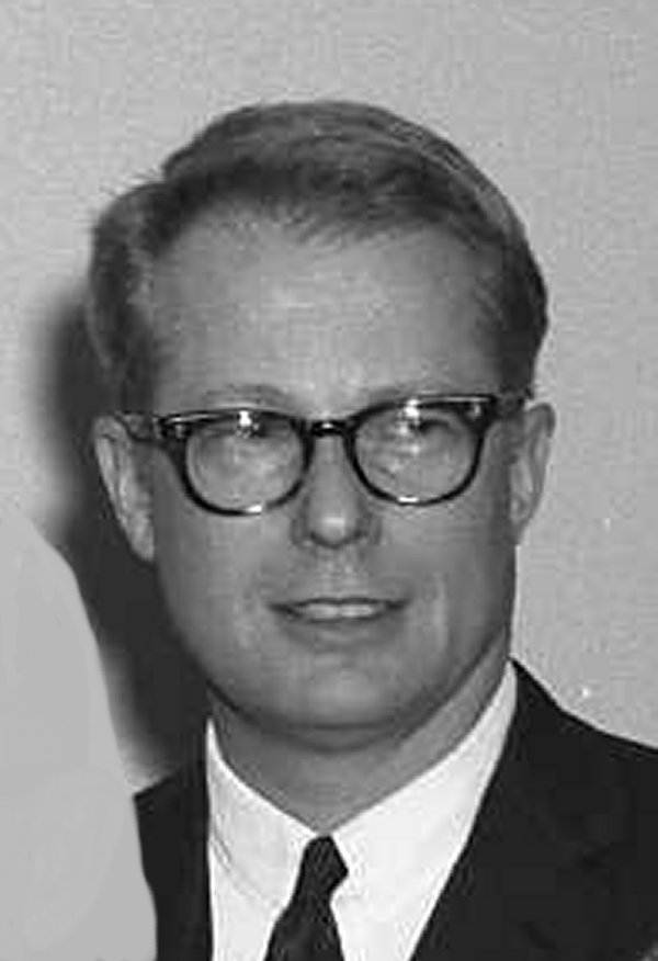 Cam Wade at 10 year award ceremony, 1971