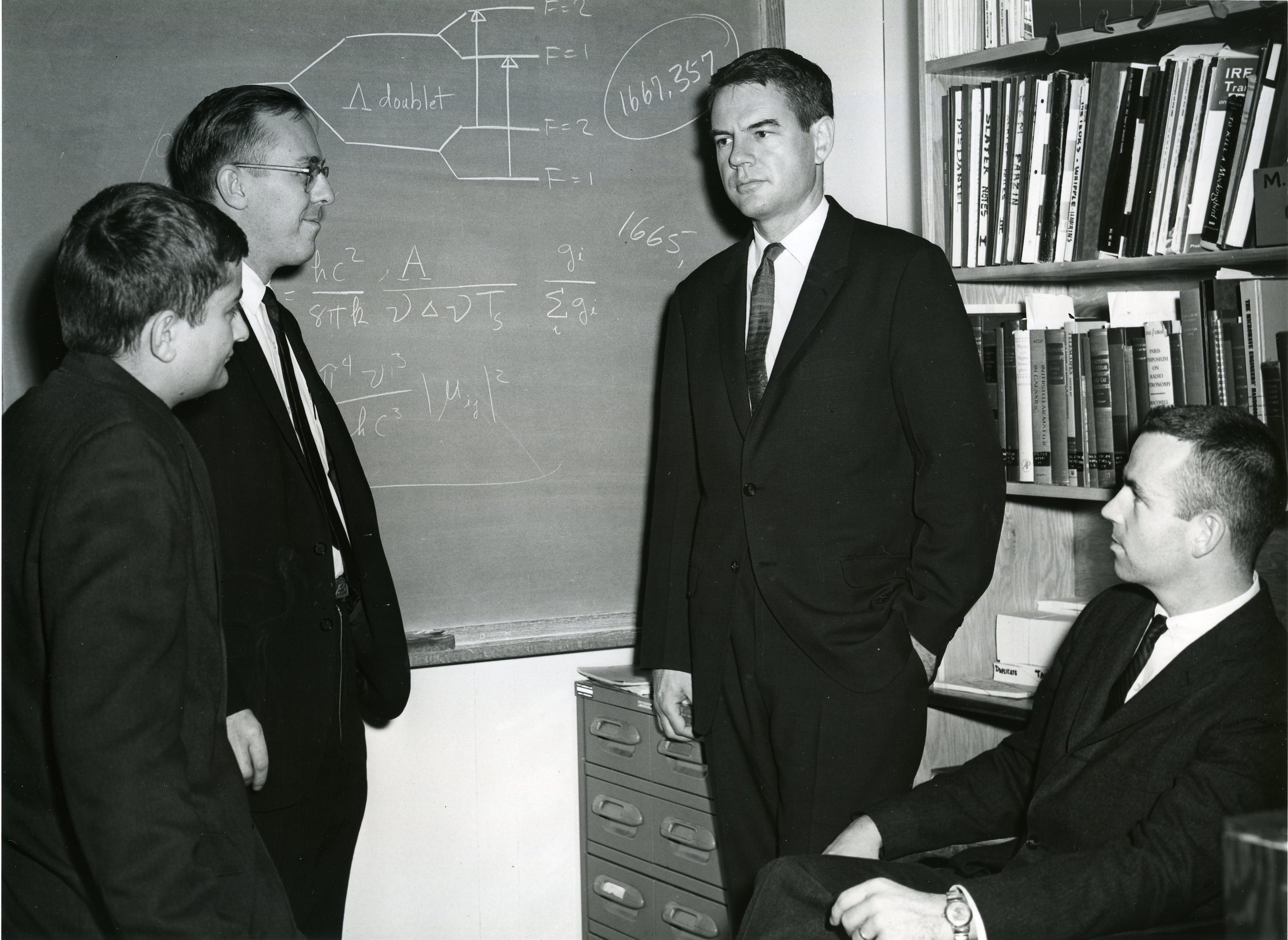 Sandy Weinreb and MIT Colleagues, November 1963