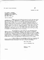 Correspondence: Walter W. Bird to Richard M. Emberson, September 1956