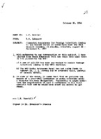 Correspondence: Richard M. Emberson to Lloyd V. Berkner, October 1956