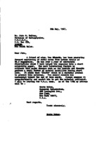 Grote Reber to John G. Bolton re: Manuscript by Len Edwards on forward scattering of radio waves from meteor trails