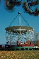 Reber antenna, Green Bank, 1984