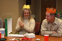 NRAO admin and computing staff gift swap, 17 December 2010