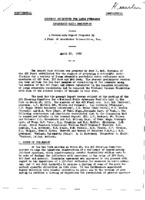 Research Objectives for Large Steerable Paraboloid Radio Reflectors:  A preliminary report prepared by a panel of Associated Universities, Inc.