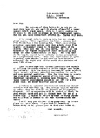 Grote Reber to Charles H. Schauer re: Request for special graph paper; discussion of current research
