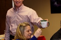 NRAO admin and computing staff gift swap, 18 December 2009