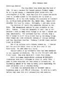Grote Reber to Jennie Ewanoski re: Lyndon Johnson&#039;s tour of Australia; barometric data; observations at Bothwell; forthcoming trip to mainland