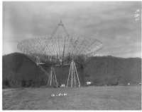 300 Foot Telescope construction