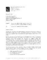 Correspondence: NRAO to General Dynamics re: Final Payment, 25 February 2013