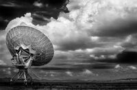 Very Large Array Big Dish, August 2002