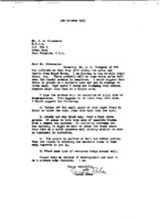 Grote Reber to W.W. Pleasants re: Reconstructing Jansky antenna at Green Bank