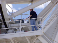 NRAO-wide Computing and Information Services meeting - VLA tour, 27 April 2006