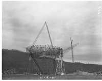 300 Foot Telescope construction