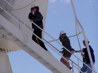 NRAO-wide Computing and Information Services meeting - VLA tour, 27 April 2006