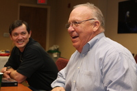 NRAO admin and computing staff gift swap, 17 December 2010