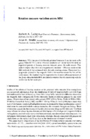 Rotation Measure Variation across M84