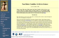 Nan Dieter Conklin: A Life in Science Web Resource