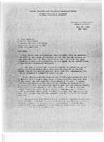 Correspondence: B.H. Rule to M.B. Karelitz, July 1956