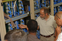 Tour of Correlator Lab, 23 September 2011