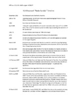 VLA Bracewell Radio Sundial Timeline