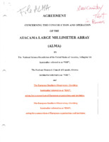 ALMA Bilateral Agreement (Draft), 1 March 2002