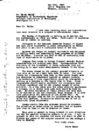 Grote Reber to Harry W. Wells re: Review of existing radio astronomy programs; proposal for research at 10mc to 30 mc