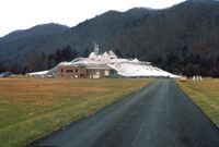 300 Foot Telescope - After Collapse, 16 November 1988