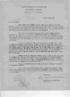 Elizabeth Ann Bartholomew to Grote Reber re: Southern Appalachian Botanical Club newsletter