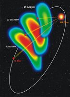 Motion of the Colliding-wind Region in WR140