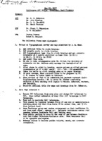 Conference in AUI Green Bank Office with Irving Bowman Associates:  Notes, 28 May 1957
