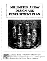 Millimeter Array Design and Development Plan, 1992-1995