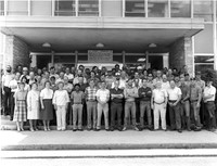 Group Photo - Green Bank staff, with pdf identification guide