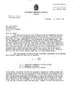 Arthur E. Covington to Grote Reber re: Solar activity and daily flux tabulations