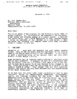 NSF-MMA Proposal Review, 1991
